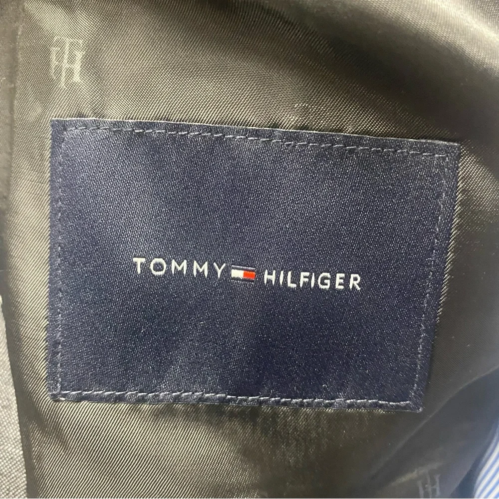 Tommy Hilfiger Windowpane Wool Blend Blazer, 40R